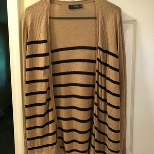 The Limited- striped cardigan
